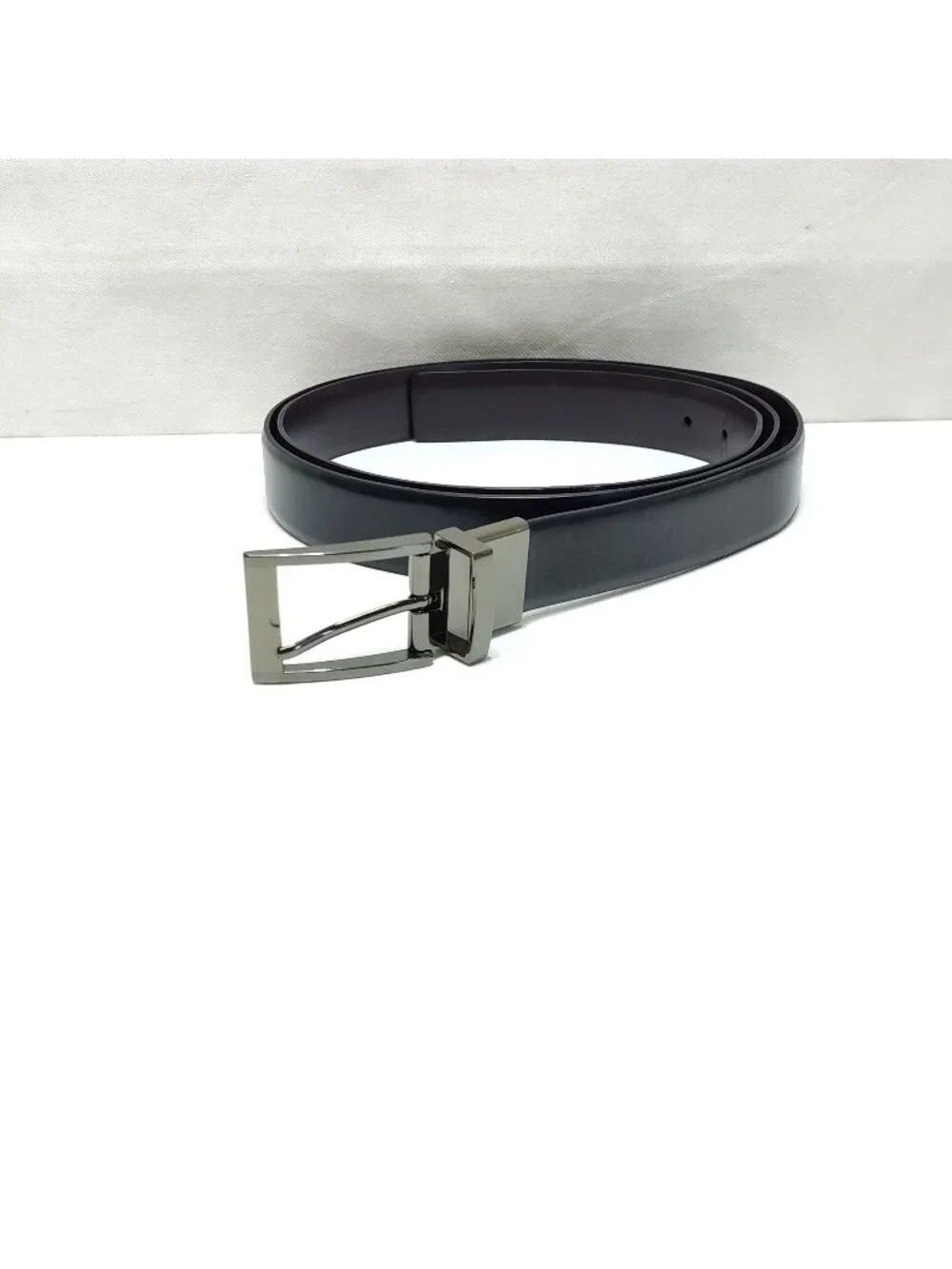 CLF Handcrafted Reversible Faux Leather Belt 54/135 52